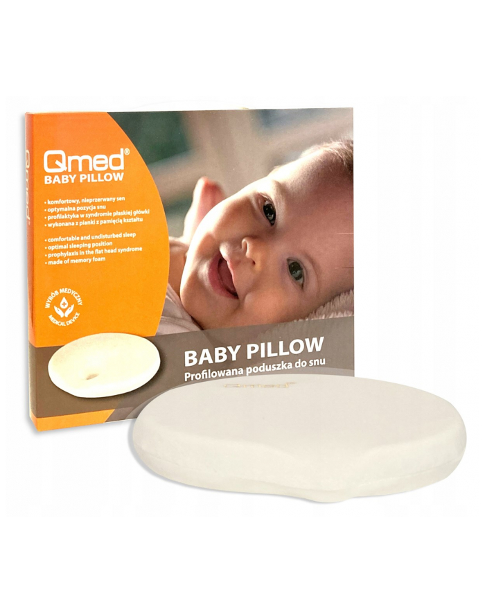 Korekcyjna poduszka ortopedyczna dla dzieci - QMED BABY PILLOW główny