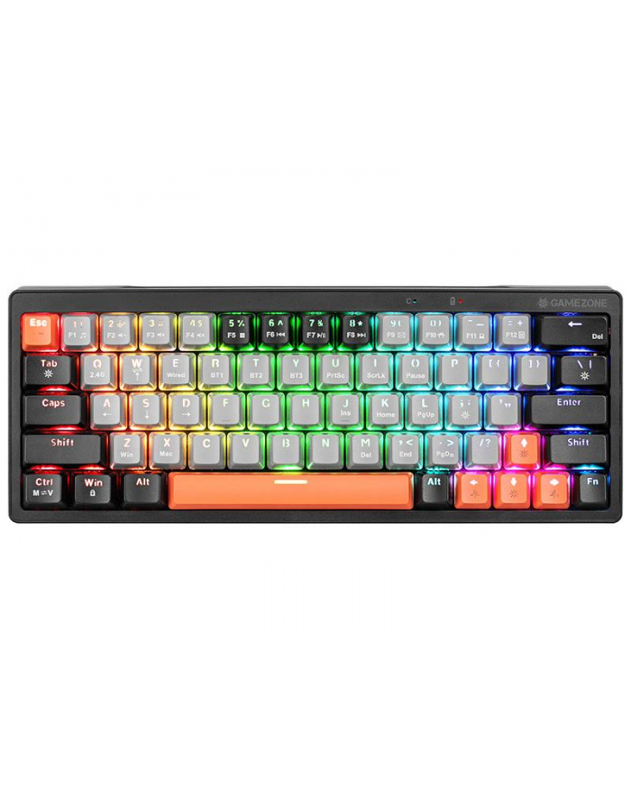 TRACER KLAWIATURA GAMEZONE EVO1 HOT SWAP 63 SZARA główny