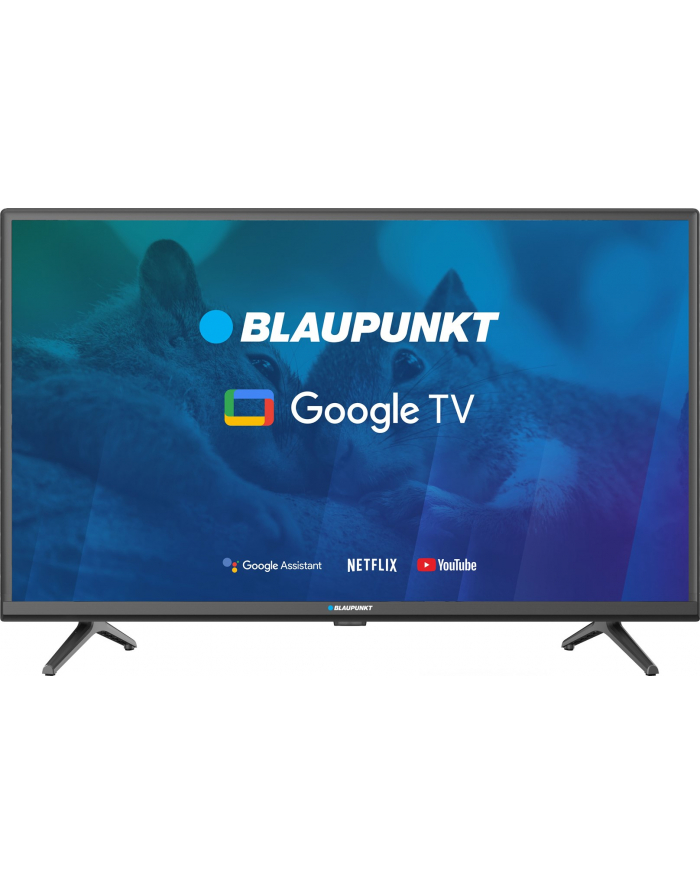 TV 32''; Blaupunkt 32HBG5000S HD DLED, GoogleTV, Dolby Digital, WiFi 2,4-5GHz, BT, czarny główny