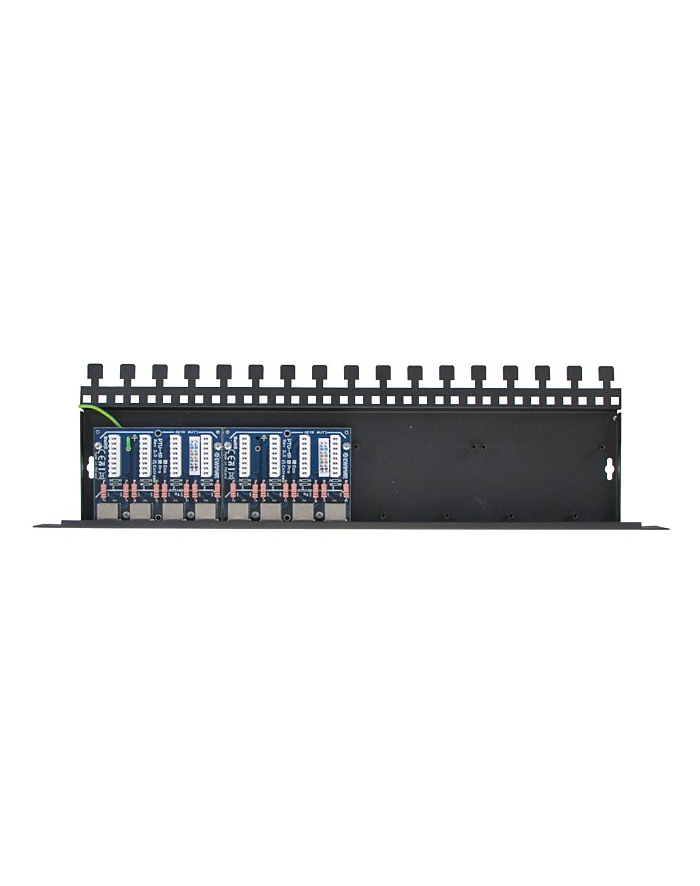 no name 8-kanałowy panel zabezpieczający LAN z podwyższoną ochroną przepięciową PoE EWIMAR PTU-58R-PRO/PoE główny