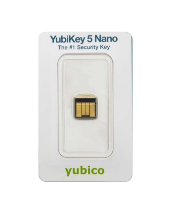 no name Klucz Sprzętowy Yubico YubiKey 5 nano U2F FIDO
