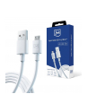 3mk pczerwonyection Kabel USB A do Micro - 3mk Hyper Cable A to Micro 1.2m 5V 2,4A Biały - nr 2