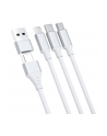 3mk pczerwonyection Kabel 3in1 A/C to C/Micro/Lightning - 3mk Hyper Cable 3in1 A/C to C/Micro/Lightning 1.5m Biały - nr 6