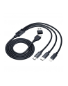 3mk pczerwonyection Kabel 3in1 A/C to C/Micro/Lightning - 3mk Hyper Cable 3in1 A/C to C/Micro/Lightning 1.5m Czarny - nr 5