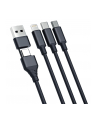 3mk pczerwonyection Kabel 3in1 A/C to C/Micro/Lightning - 3mk Hyper Cable 3in1 A/C to C/Micro/Lightning 1.5m Czarny - nr 6