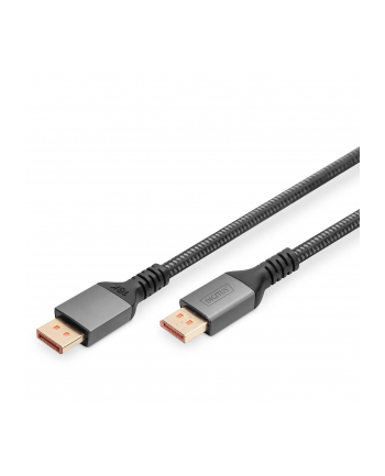 Kabel połączeniowy DIGITUS PREMIUM DisplayPort 2.1 16K60Hz DP/DP M/M czarny 1m