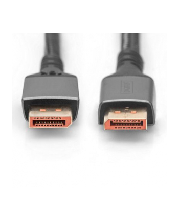 Kabel połączeniowy DIGITUS PREMIUM DisplayPort 2.1 16K60Hz DP/DP M/M czarny 1m