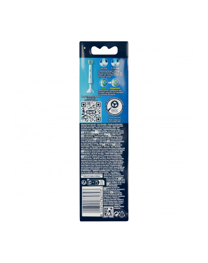 Braun Oral-B Pro Deep Cleaning Brush Heads Pack of 6 (White) główny