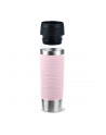 Emsa TRAVEL MUG Waves Grande thermal mug (light pink/stainless steel, 0.5 liters) - nr 2