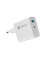 Ładowarka sieciowa Natec Ribera Gan 1x USB-A + 1x USB-C 45W biała - nr 1