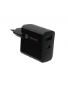 Ładowarka sieciowa Natec Ribera Gan 1x USB-A + 1x USB-C 45W czarna - nr 3