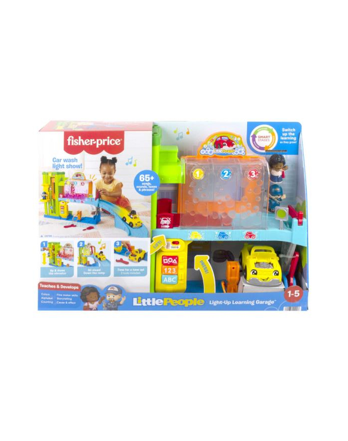 Fisher-Price Little People Edukacyjna myjnia samochodowa HRC53 MATTEL główny