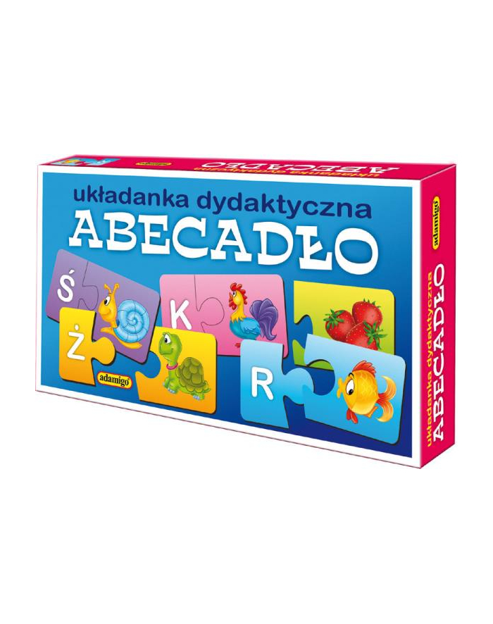 Abecadło - puzzlowa układanka dydaktyczna ADAMIGO główny