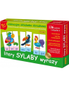 Litery, sylaby, wyrazy - zestaw edukacyjny ADAMIGO - nr 1