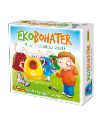 Ekobohater - edukacyjna gra planszowa ADAMIGO