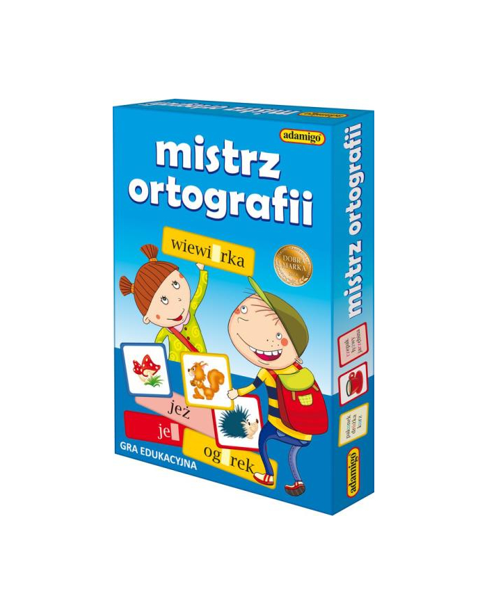 Mistrz ortografii gra edukacyjna ADAMIGO główny