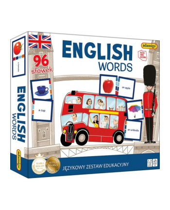 English words - językowy zestaw edukacyjny ADAMIGO