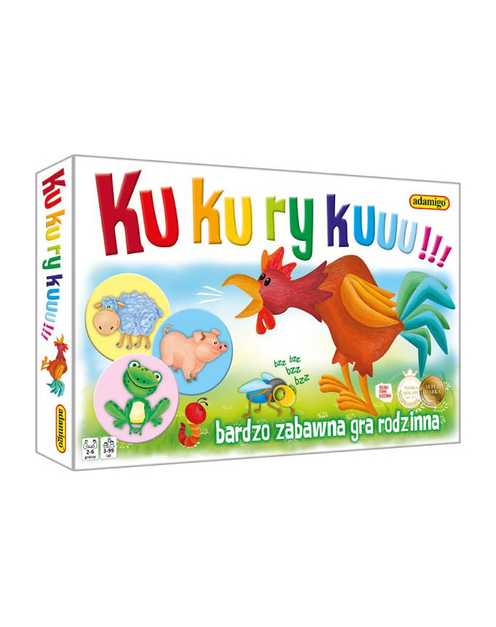 Kukuryku - bardzo zabawna gra rodzinna ADAMIGO główny
