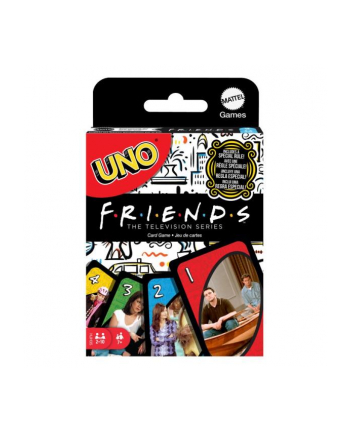 UNO Friends Przyjaciele łamigłówka gra karciana HJH35 MATTEL