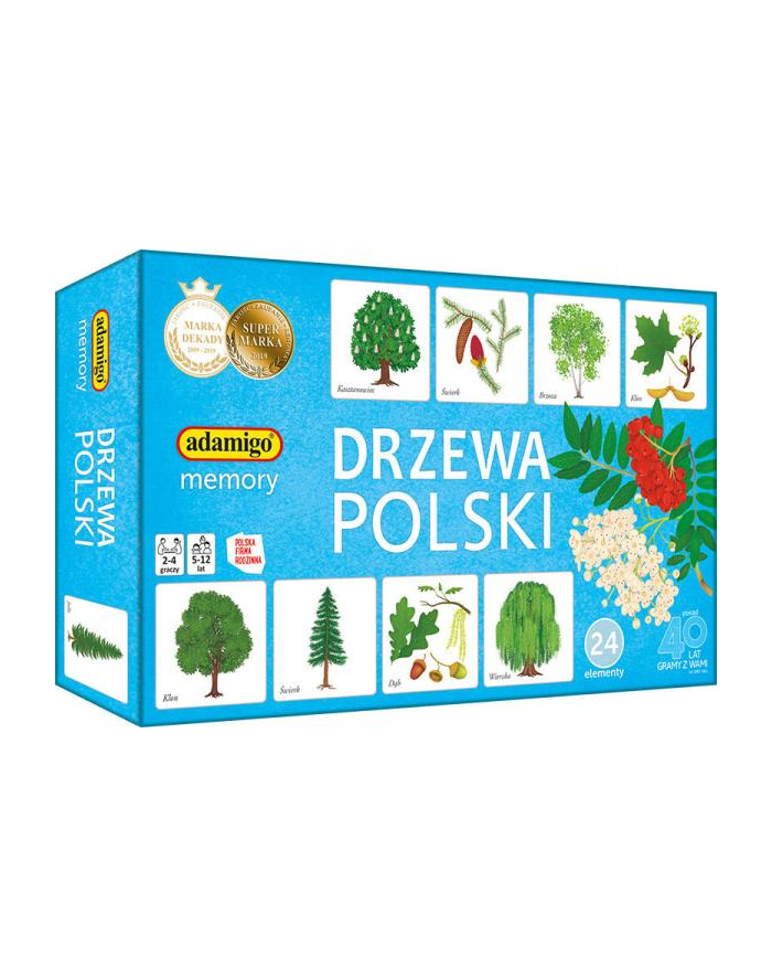 Memory Drzewa Polski gra pamięciowa ADAMIGO główny