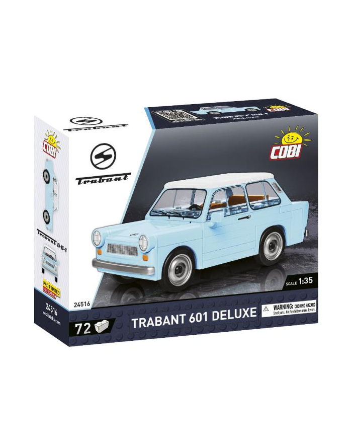 COBI 24516 Youngtimer Trabant 601 Deluxe 71 klocków główny