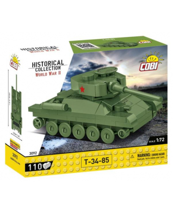 COBI 3092 Historical Collection WWII T-34/85 110 klocków