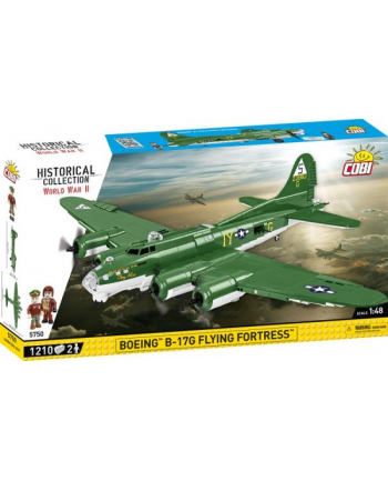 COBI 5750 Historical Collection WWII Boeing B14G flaing fortress 1210 klocków
