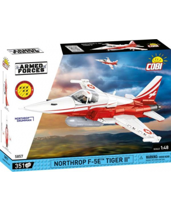 COBI 5857 Armed Forces Northrop F-5E Tiger II 351 klocków nr 2