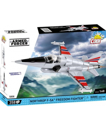 COBI 5858 Armed Forces Northrop F-5E Freedom F. 358 klocków nr 1