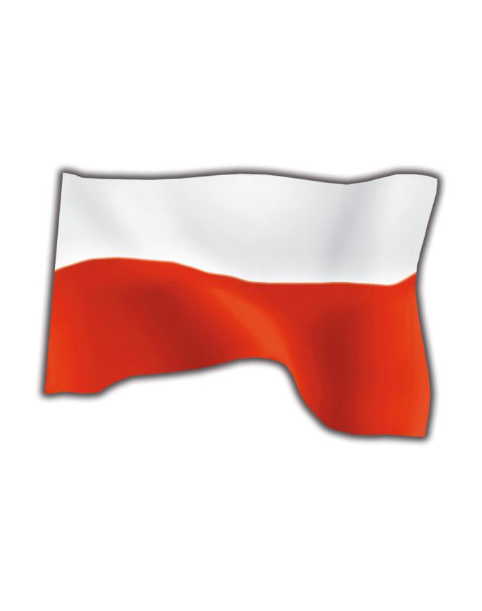 Flaga Polski 70 x 112 cm KUKURYKU główny