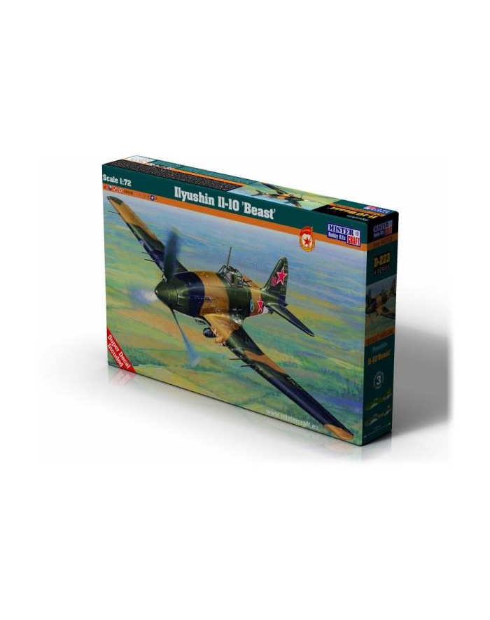 olymp aircraft Model samolotu do sklejania Ilyushin IL-10 Beast 1:72 główny