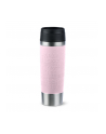 Emsa TRAVEL MUG Classic Grande thermal mug (light pink/stainless steel, 0.5 liters) - nr 9