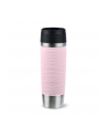 Emsa TRAVEL MUG Waves Grande thermal mug (light pink/stainless steel, 0.5 liters) - nr 9