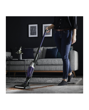 Rowenta Xtrem Compact 2-in-1 RH1238, stick vacuum cleaner (Kolor: CZARNY/purple)