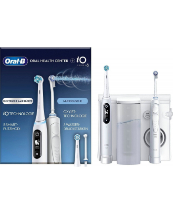 Braun Oral-B iO6 ' OxyJet Adult Rotating-oscillating toothbrush White