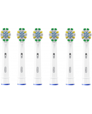 Braun Oral-B Pro Deep Cleaning Brush Heads Pack of 6 (White)