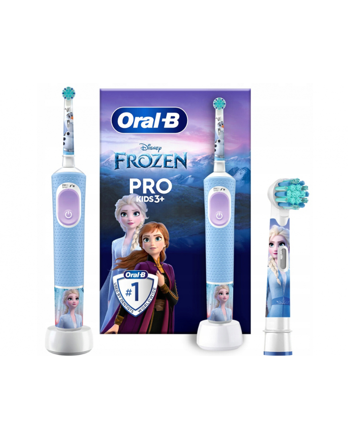 Braun Oral-B Vitality Pro 103 Kids Frozen, Electric Toothbrush (light blue/Kolor: BIAŁY) główny