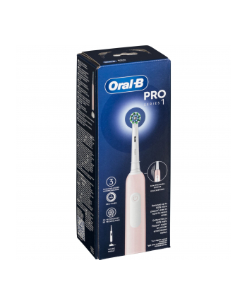 Braun Oral-B Pro 1 Cross Action, electric toothbrush (pink)