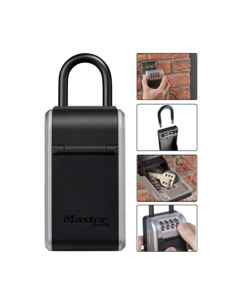 master lock Kasetka na klucze z zamkiem szyfrowym i wyjmowaną szeklą