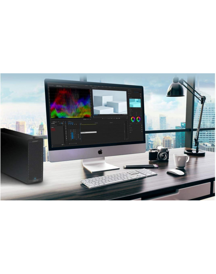 Sonnet Echo III Desktop, Case (Black, 3-Slot Thunderbolt PCI Card Expansion System) główny