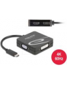 DeLOCK USB-C adapter. VGA,DVI,HDMI,DP - 63129 - nr 1