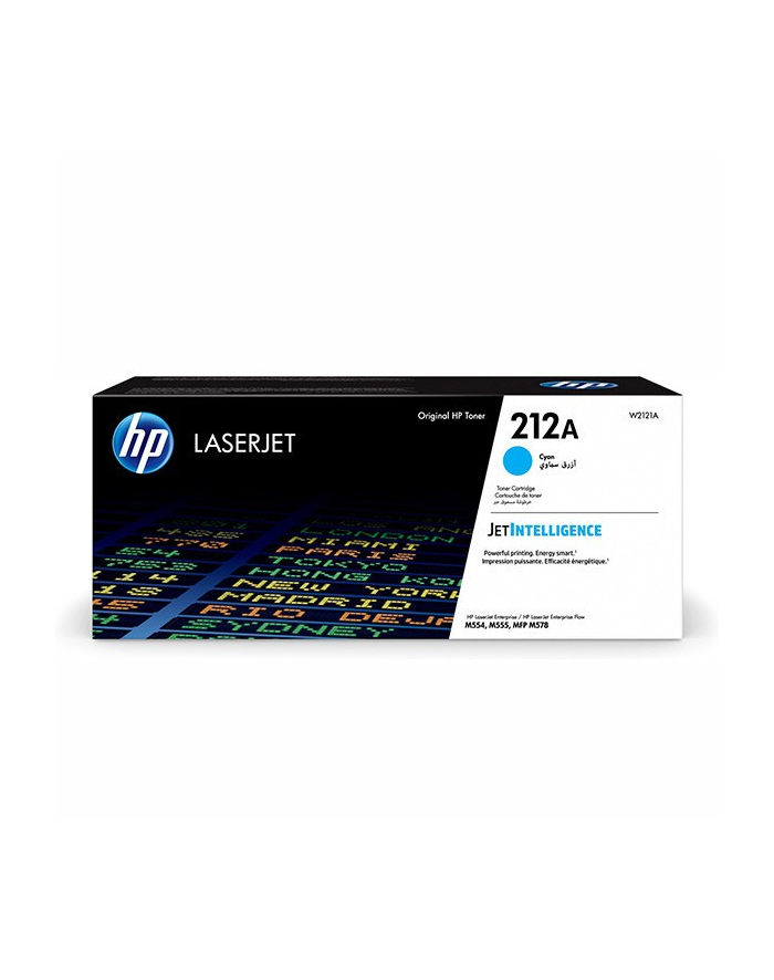 hp inc. Toner 212A W2121A cyan główny