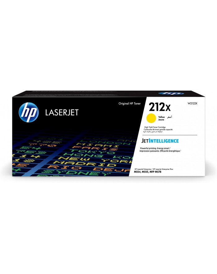 hp inc. Toner 212X W2122X żółty główny