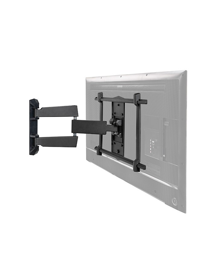 b-tech av mounts Uchwyt przegubowy, obczerwonyowy, podwójny funkcją pochylania i obczerwonyu (VESA 600 x 400) BT8226/B główny