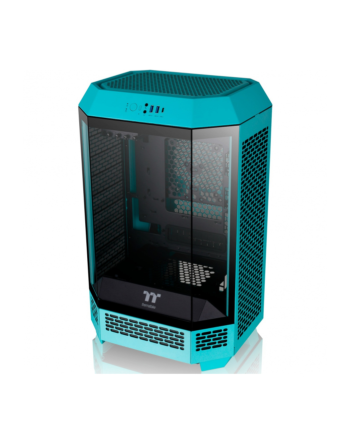 Thermaltake The Tower 300, tower case (turquoise, tempered glass) główny