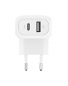 belkin Ładowarka sieciowa BoostCharge 42W USB-C 3 0W USB-A 12W biała - nr 19