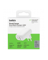 belkin Ładowarka sieciowa BoostCharge 42W USB-C 3 0W USB-A 12W biała - nr 22