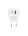 belkin Ładowarka sieciowa BoostCharge 42W USB-C 3 0W USB-A 12W biała - nr 6