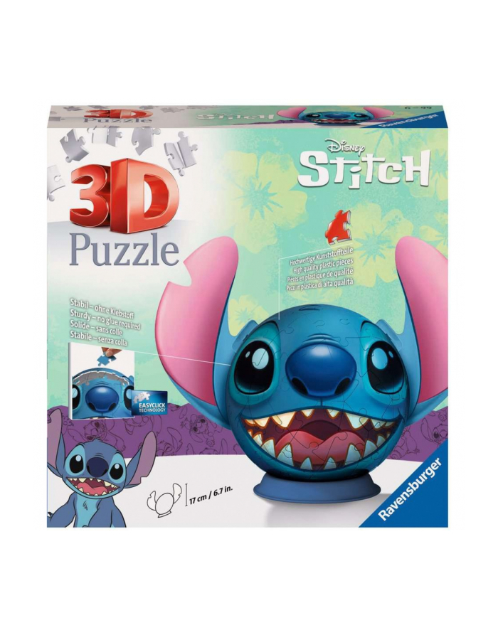 Ravensburger 3D puzzle ball stitch with ears główny