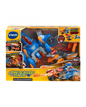 VTech Switch ' Go Dinos - 2-in-1 Spinosaurus ' Pterodactyl, toy figure